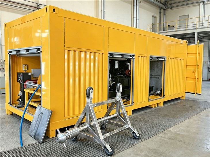 21000psi 110Lpm Wasserstrahlmaschine
