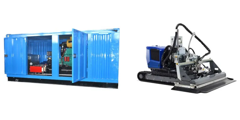 High-pressure water demolition system6 High-pressure water demolition system6