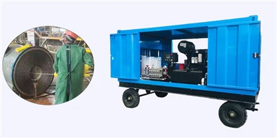 140 MPa Wasserstrahlanlage