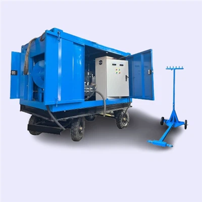 200-bar-Luftvorwärmer-Reinigungs-Hydro-Jetting-Maschine
